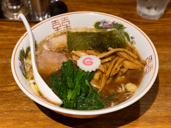 生姜醤油ラーメン