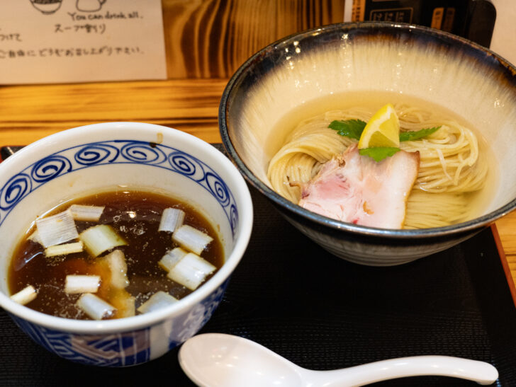 醤油昆布水つけ麺