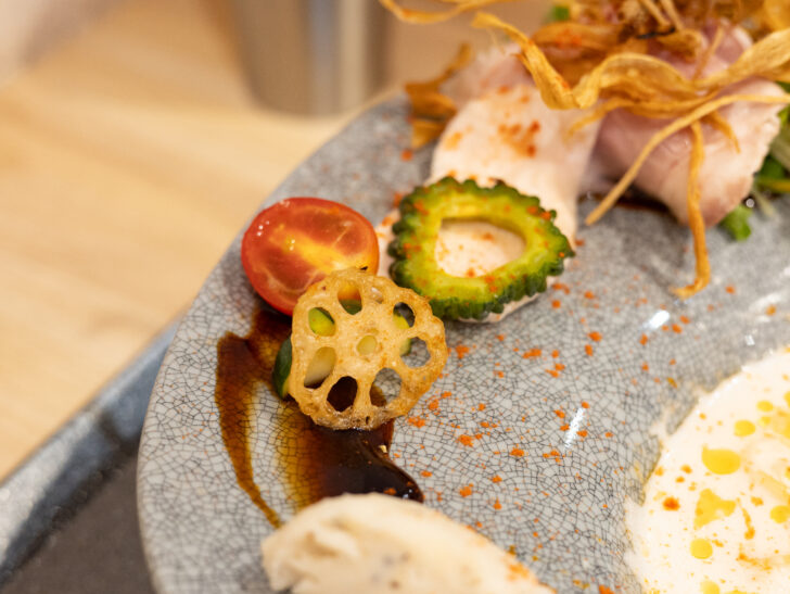 季節の素揚げ野菜