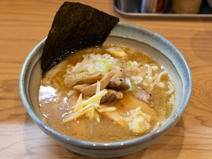 生姜醤油ラーメン
