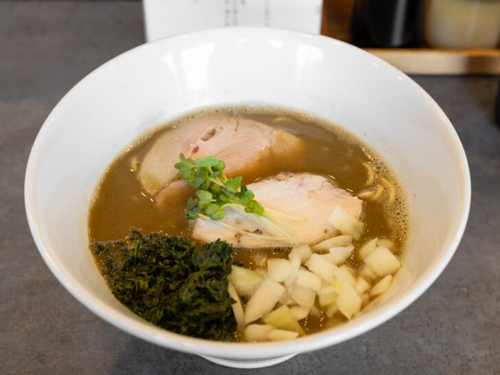 濃厚 飲む煮干しラーメン