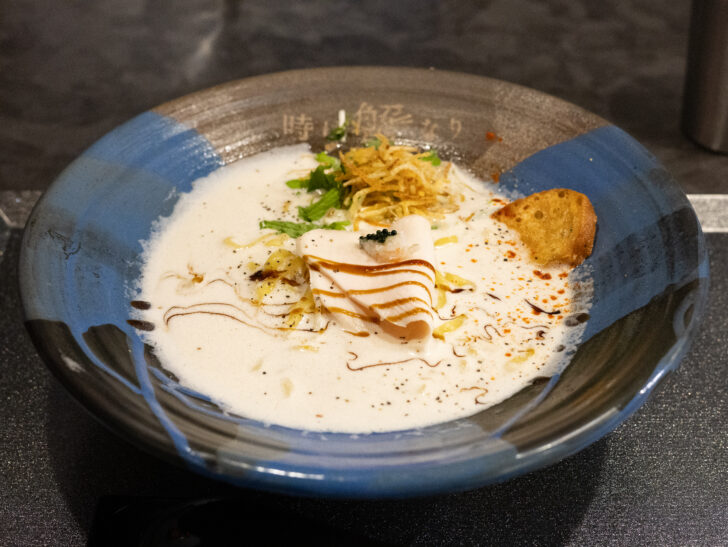 蟹の白湯ラーメン