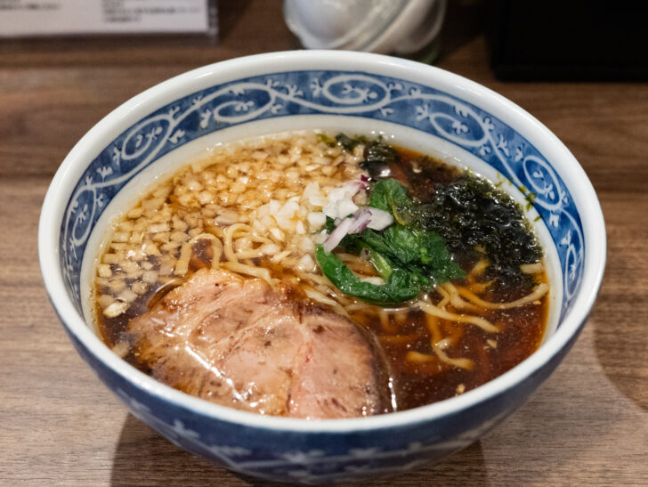生姜しょう油ラーメン