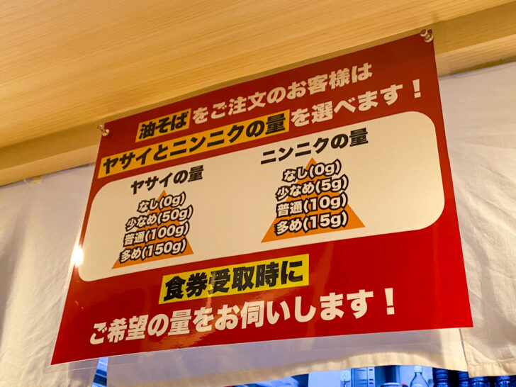 お好み表