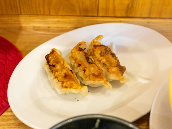 餃子3個